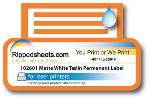 Teslin Label