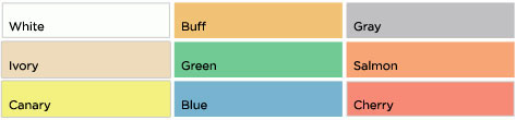 Color Swatches for 100737