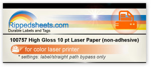 High Gloss Laser Paper