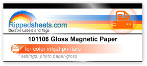 Gloss Magnetic Paper