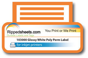 white polyester