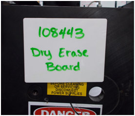 Industrial Dry Erase Board