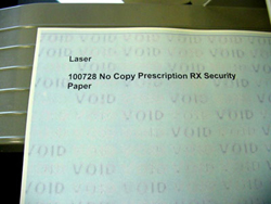 No copy security paper