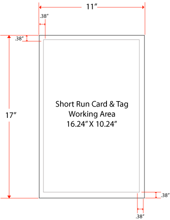 short run card & tag